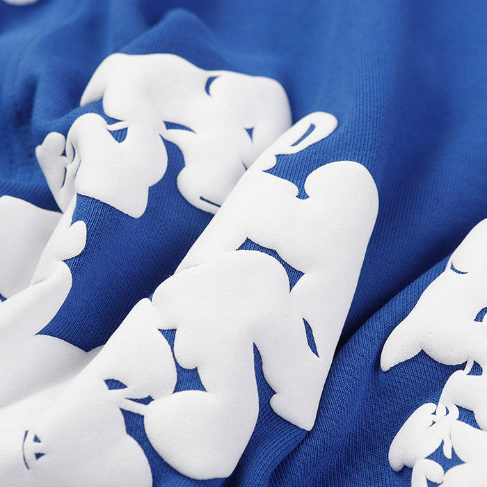 Denim Tears The Cotton Wreath Hoodie Blue DENIM TEARS