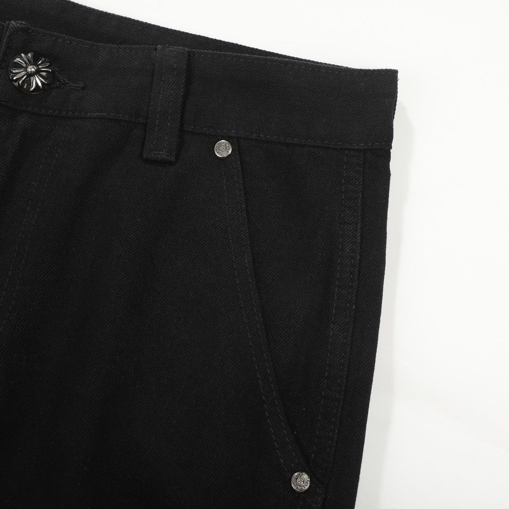 Chrome Hearts American street art cross with straight shaft Pants V10 Chrome Hearts