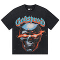 GODSPEED Skull With Flaming Eyes T-shirt Godspeed