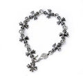 CH PLUS BRACELET WITH LINKS 6 CH-Chrome Hearts