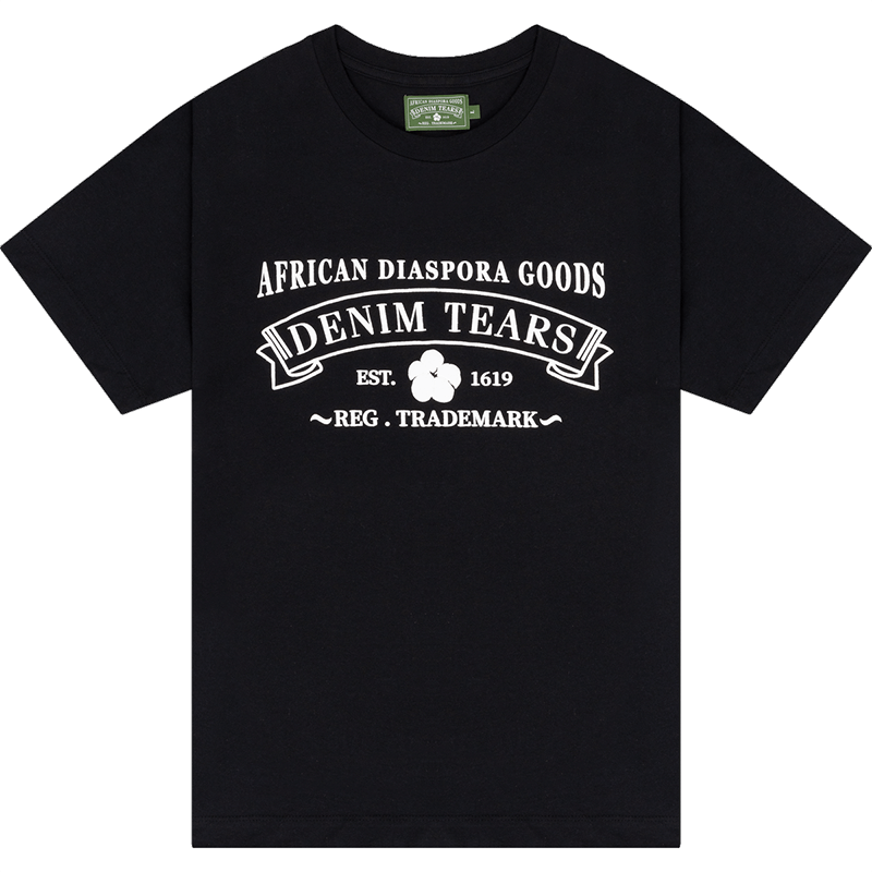 Denim Tears ADG T-Shirts Black DENIM TEARS