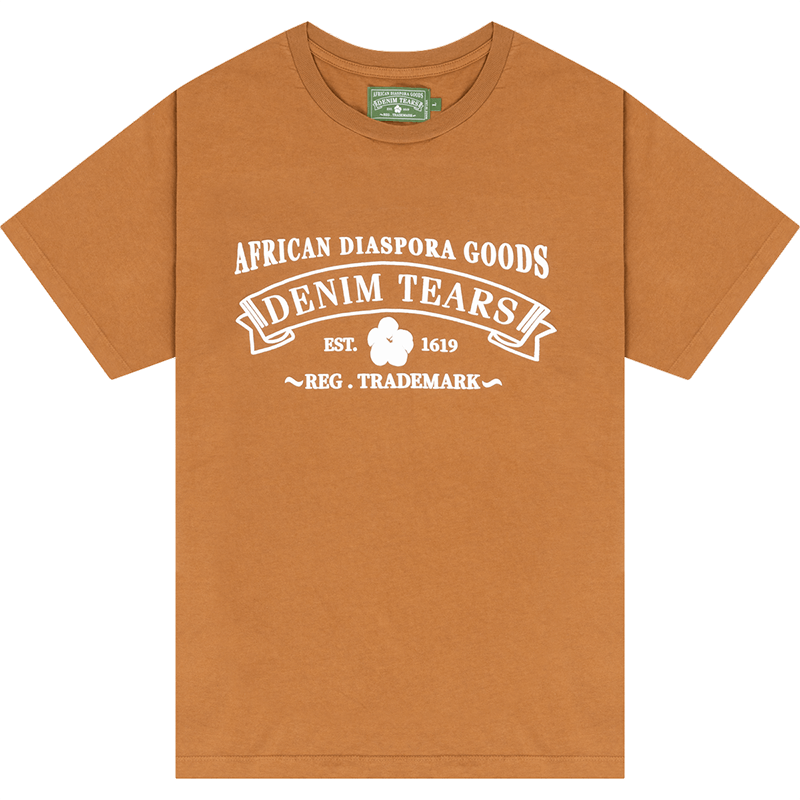 Denim Tears ADG T-Shirts Yellow DENIM TEARS