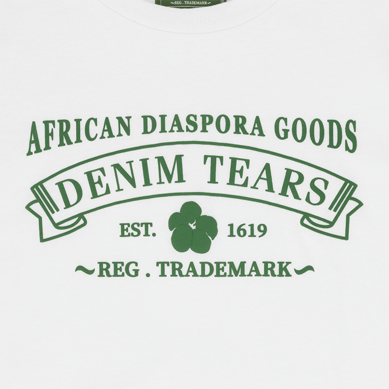 Denim Tears ADG T-Shirts White DENIM TEARS