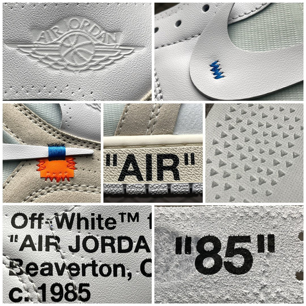AJ1 X OW OG White