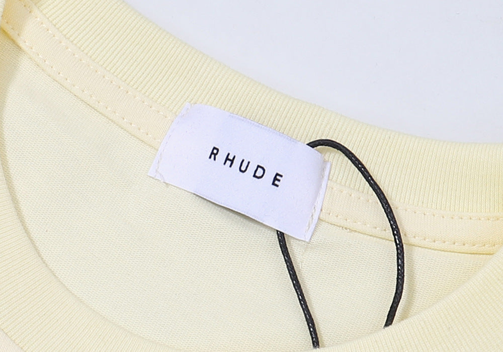 RHUDE T-Shirt Blue RHUDE