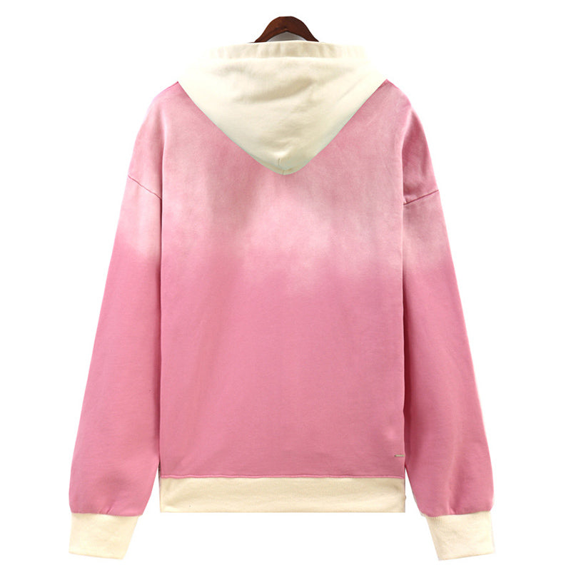 AMIRI Logo-Appliqued Colour-Block Cotton-Jersey Hoodies AMIRI