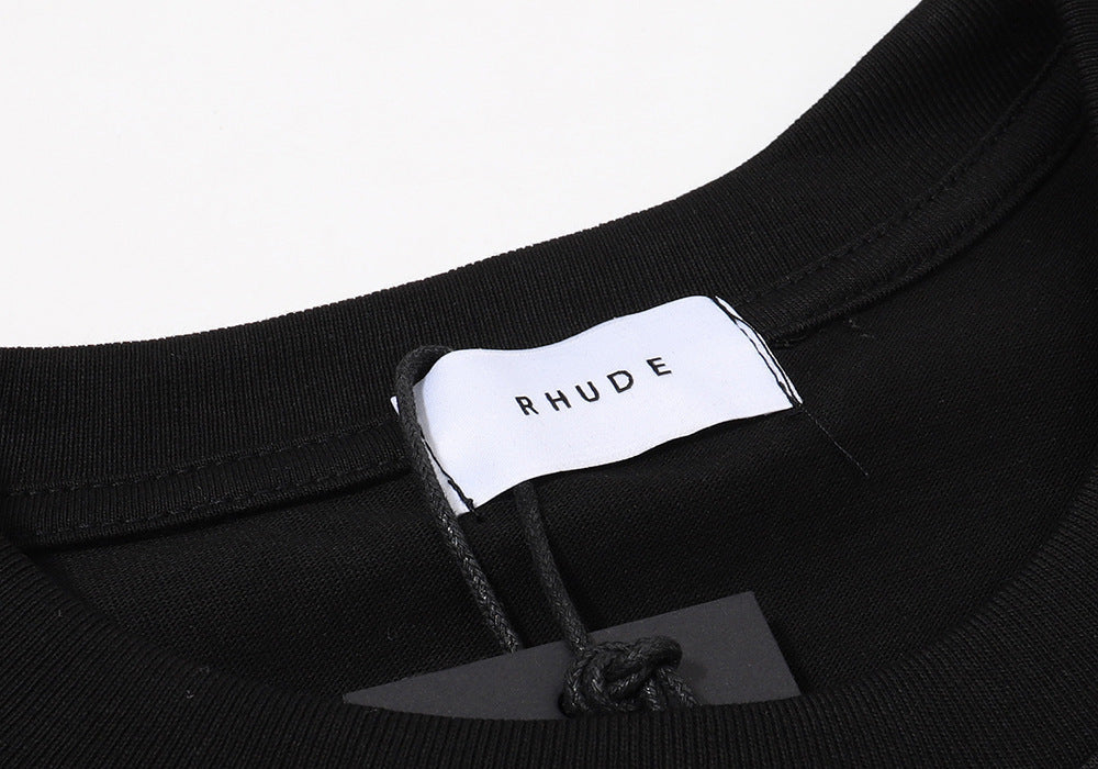 RHUDE Moroccan LOGO print T-Shirt RHUDE