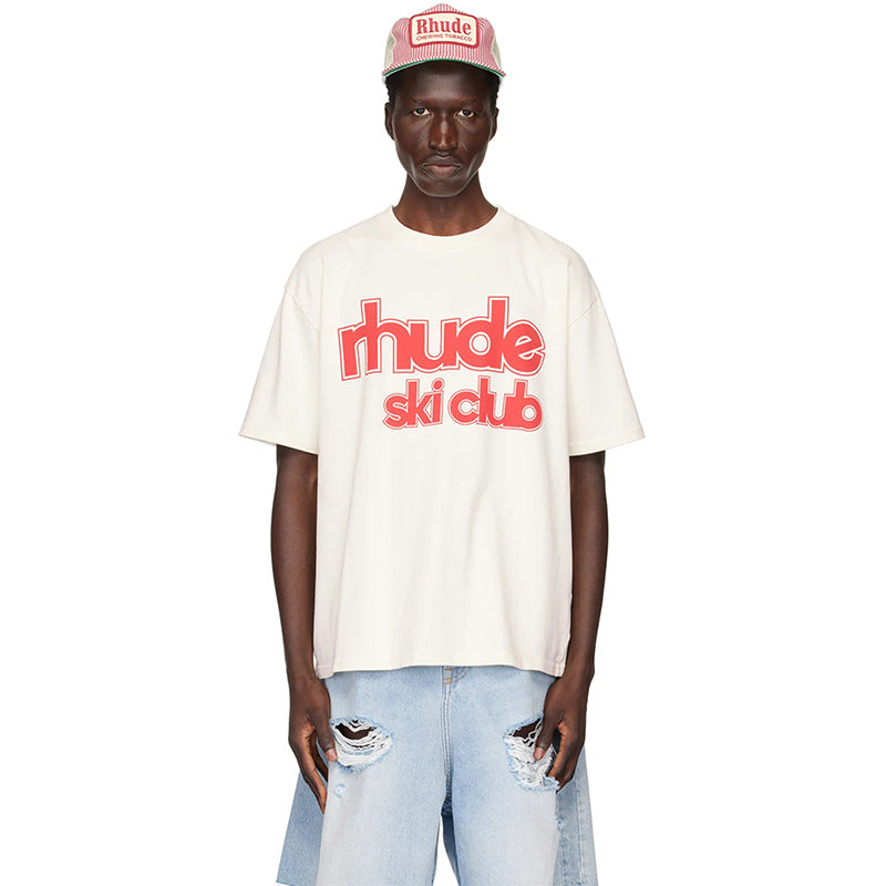 RHUDE Off-'Ski Club'T-Shirts RHUDE