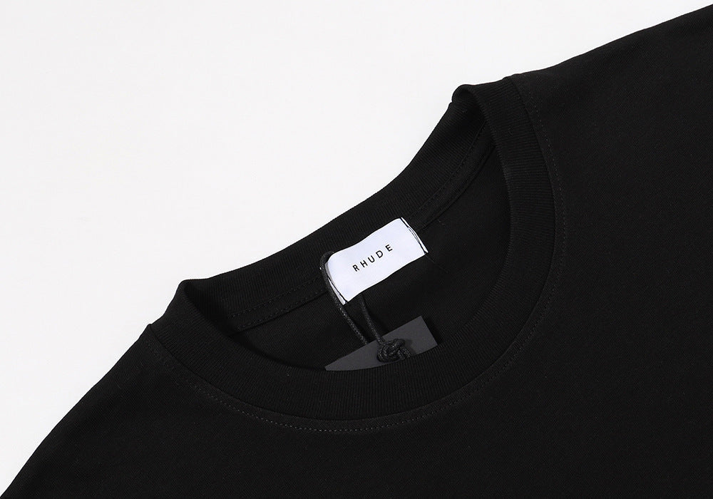 RHUDE Moroccan LOGO print T-Shirt RHUDE