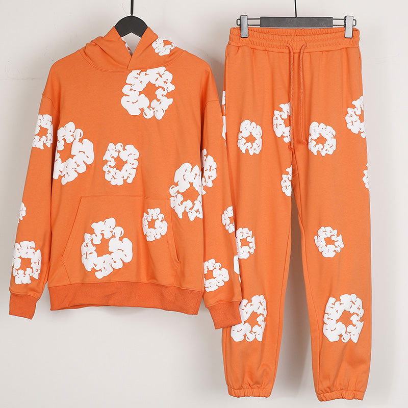 Denim Tears The Cotton Wreath Hoodie Orange DENIM TEARS
