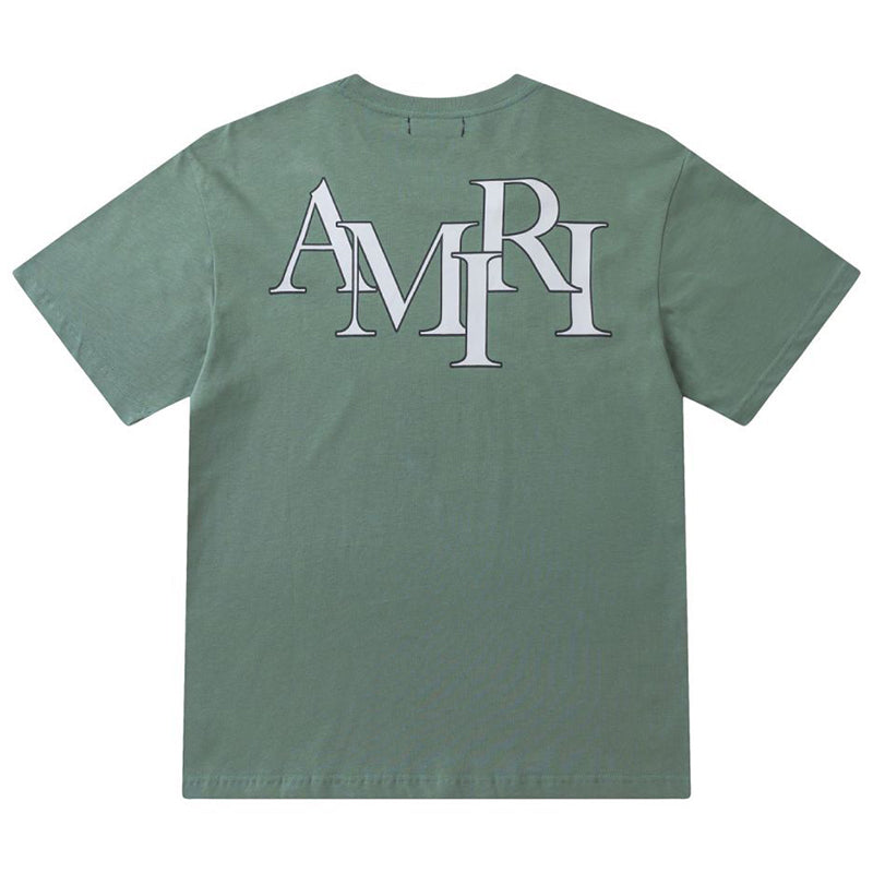 AMIRI STAGGERED LOGO T-Shirts AMIRI