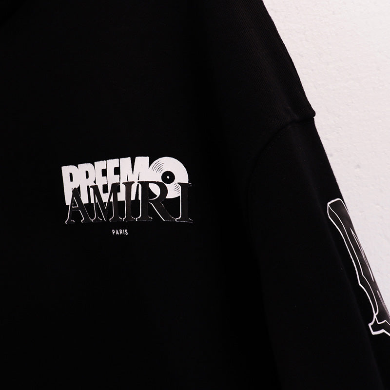 AMIRI Logo-Print Cotton-Jersey Hoodie AMIRI