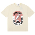 RHUDE Les Deux Alpes Cotton T-Shirts RHUDE