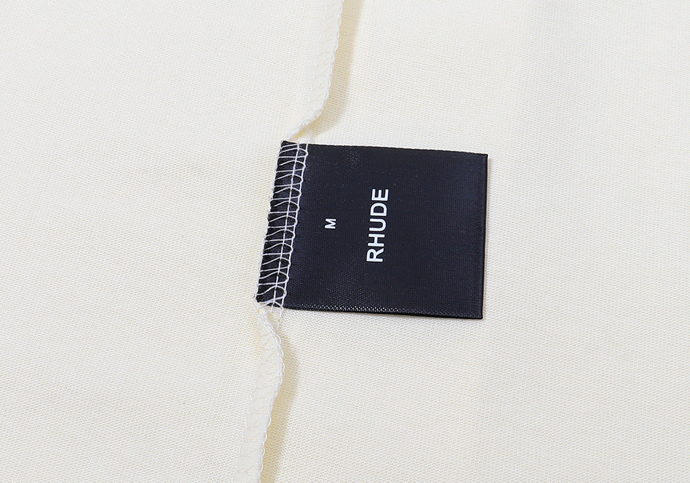 RHUDE Sunset Classic Letter Print T-Shirt RHUDE