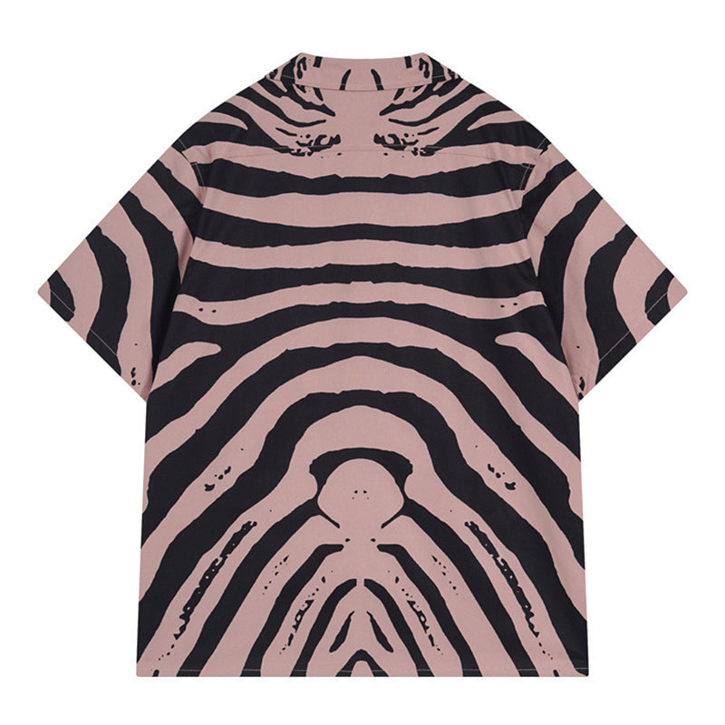 Rhude Zebra Silk Shirts RHUDE