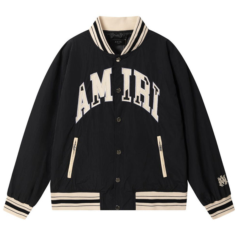 AMIRI Logo-Appliquéd Padded Shell Bomber Jacket AMIRI