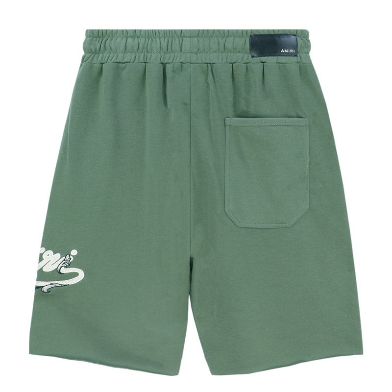 AMIRI Letter Logo Embroidery Shorts AMIRI