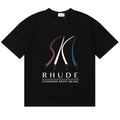 RHUDE Chamonix Mont-Blanc T-Shirts RHUDE