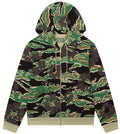 Denim Tears Cotton Wreath Camouflage Zipper Hoodie DENIM TEARS