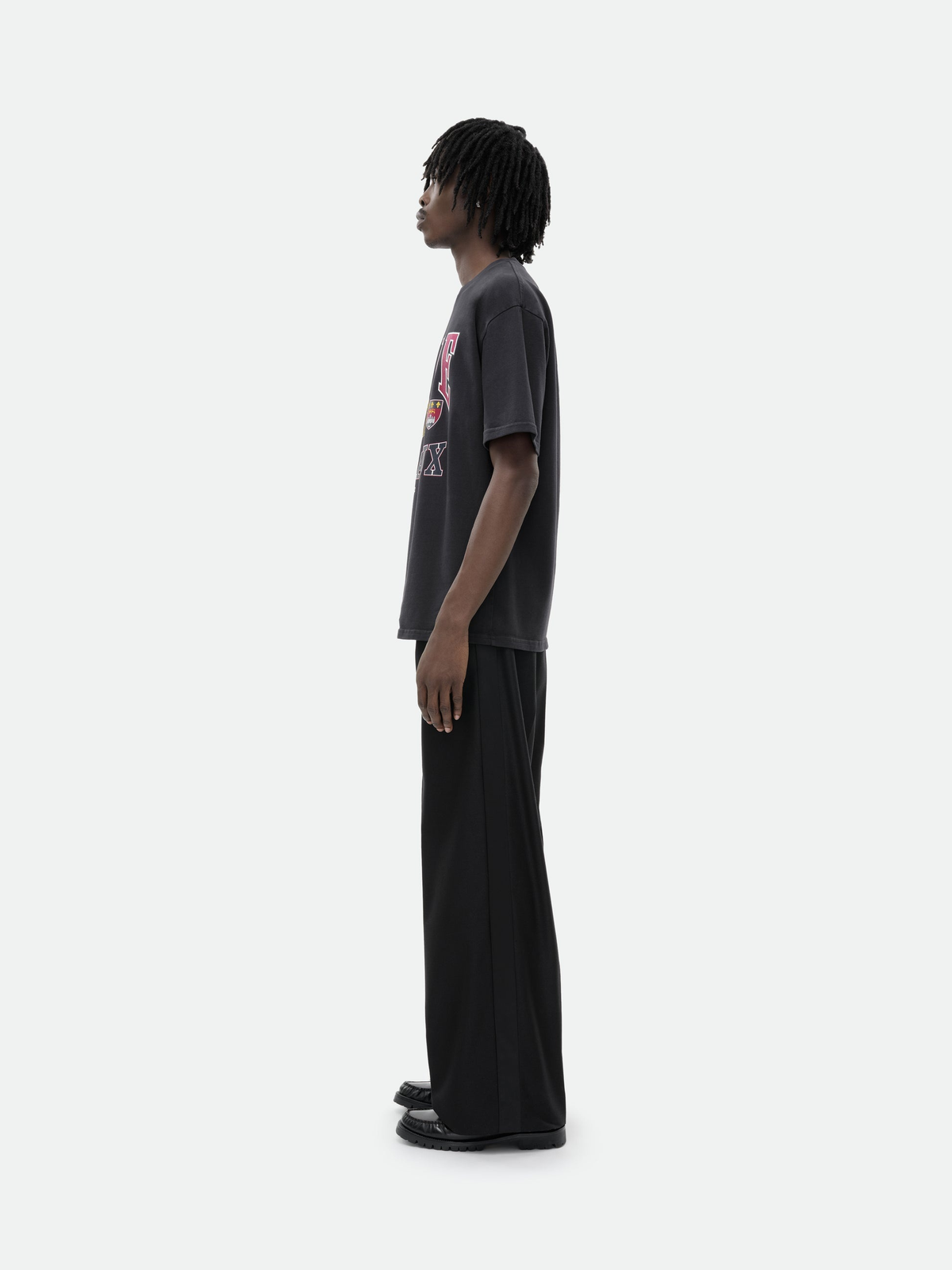 Rhude Bordeaux Grand T-Shirt RHUDE