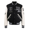 AMIRI logo patch varsity bomber jacket Black AMIRI