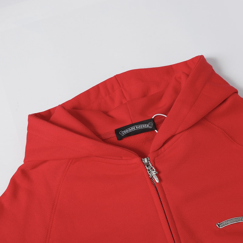 Chrome Hearts New Zip Up Hoodie 7019 Chrome Hearts