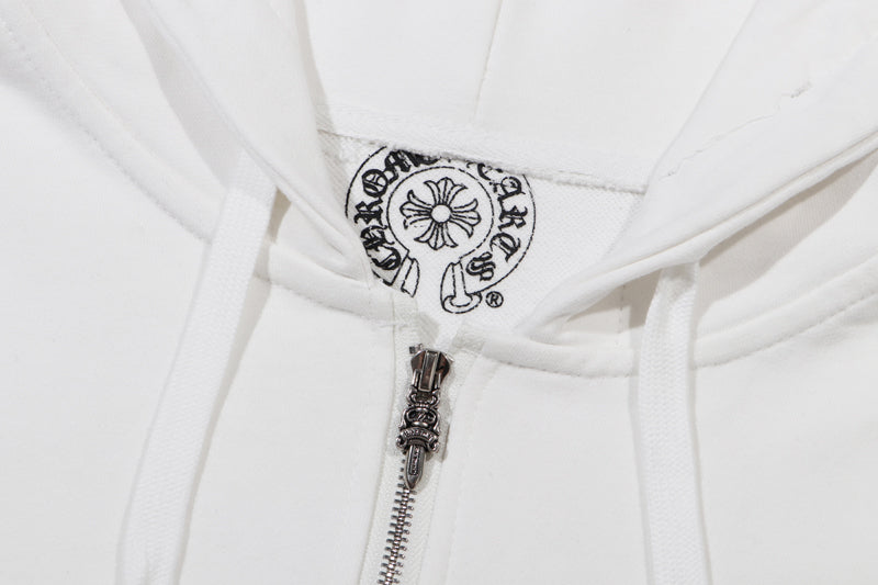Chrome Hearts New Zip Up Hoodie -5015 Chrome Hearts