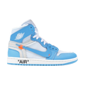 AJ1 X OW University Blue
